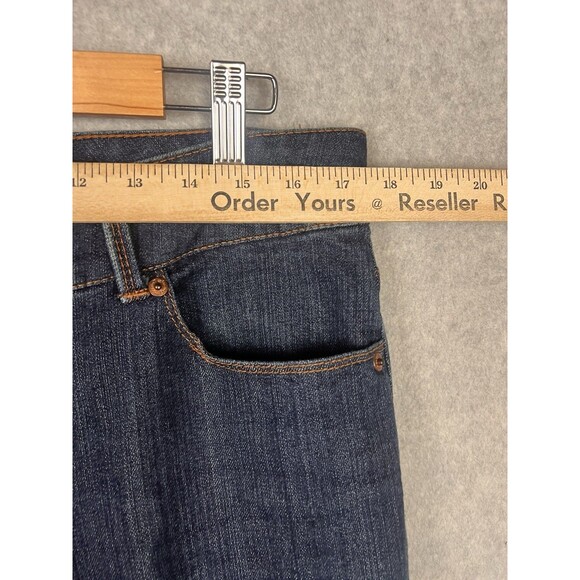 7 For All Mankind Women’s 12 Bootcut Jeans High Rise Denim Embroidered Pockets - Picture 9 of 13